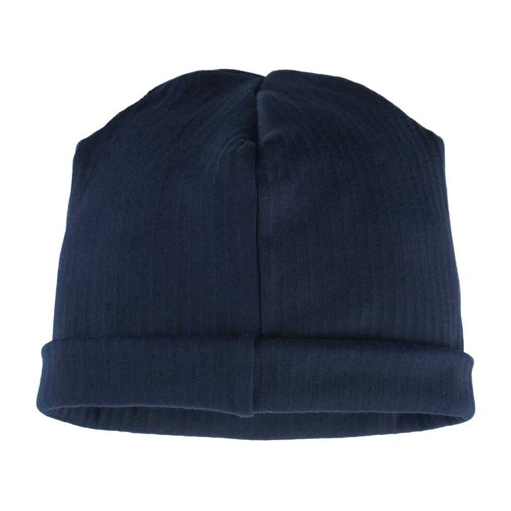 Navy - Back - Mascot Mens Complete Visby Knitted Beanie