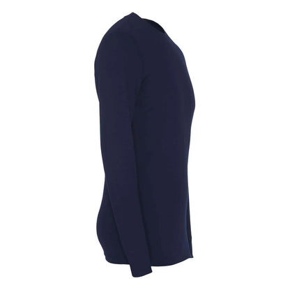 Navy - Side - Mascot Unisex Adult Kiruna Crossover Base Layer Top