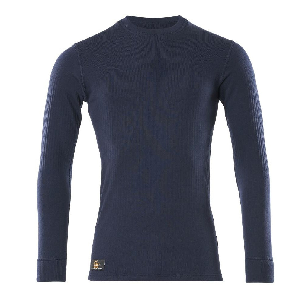 Navy - Front - Mascot Mens Crossover Uppsala Base Layer Top