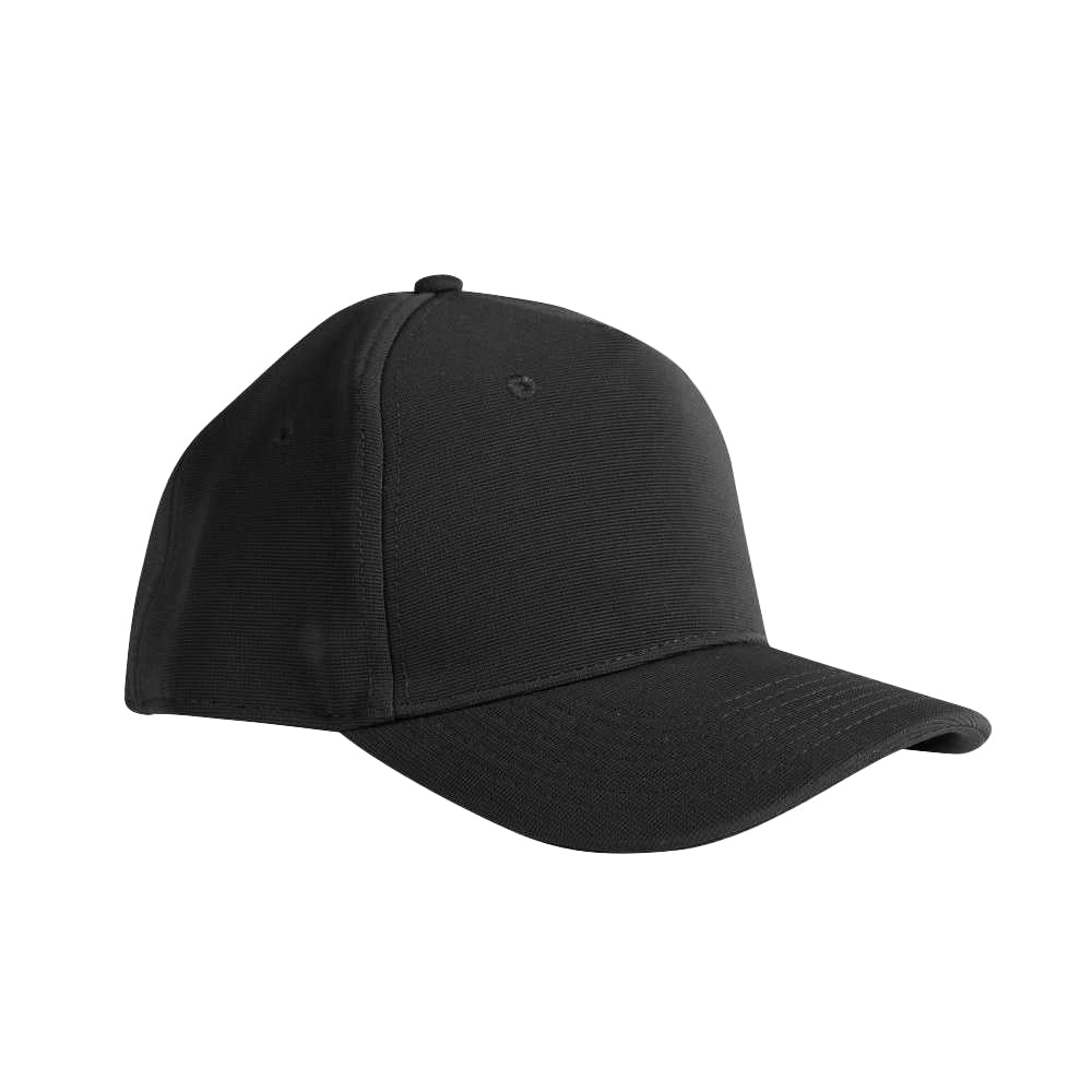 Black - Front - Mascot Unisex Adult Customizable Baseball Cap