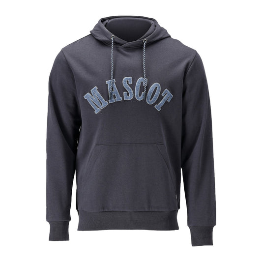 Dark Navy - Front - Mascot Mens Hoodie