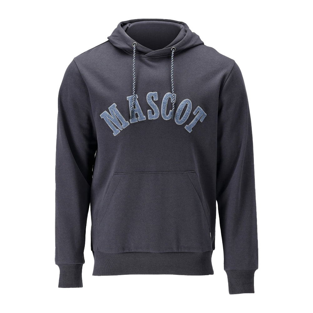Dark Navy - Front - Mascot Mens Hoodie