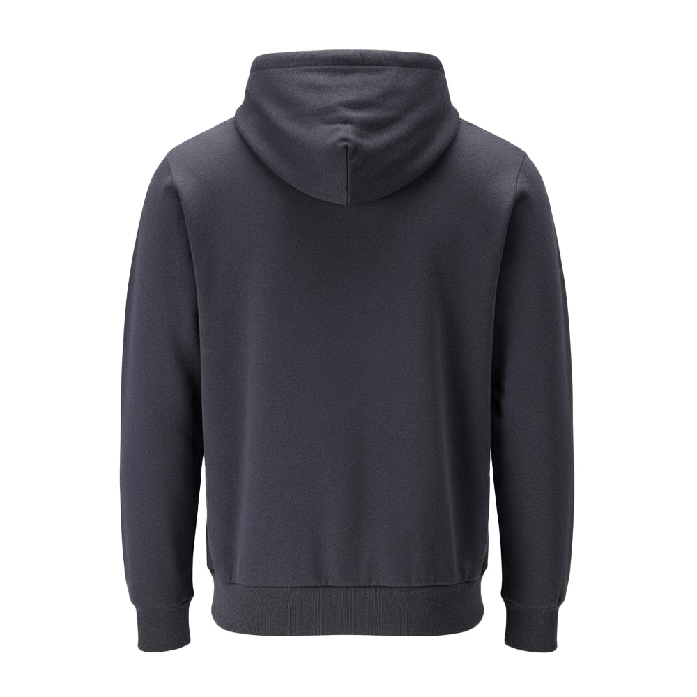 Dark Navy - Back - Mascot Mens Hoodie