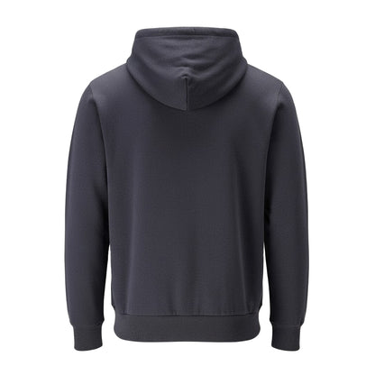 Dark Navy - Back - Mascot Mens Hoodie