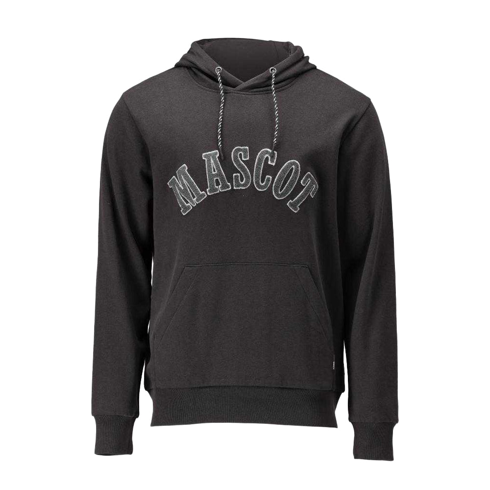 Black - Front - Mascot Mens Hoodie