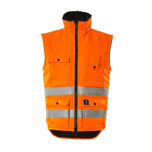 Hi Vis Orange - Front - Mascot Mens Safe Arctic Solden Hi-Vis Gilet