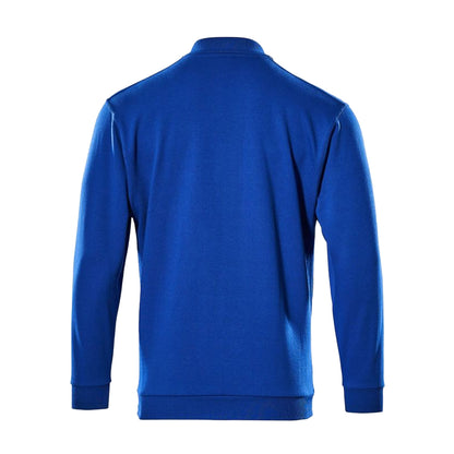 Royal Blue - Back - Mascot Mens Trinidad Crossover Polo Sweatshirt