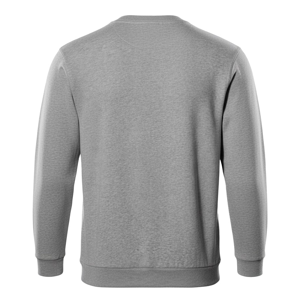 Grey - Back - Mascot Mens Crossover Caribien Sweatshirt