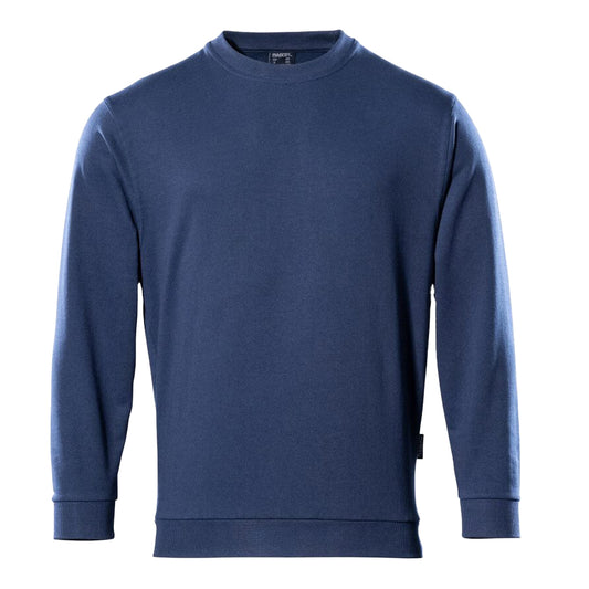Navy - Front - Mascot Mens Crossover Caribien Sweatshirt