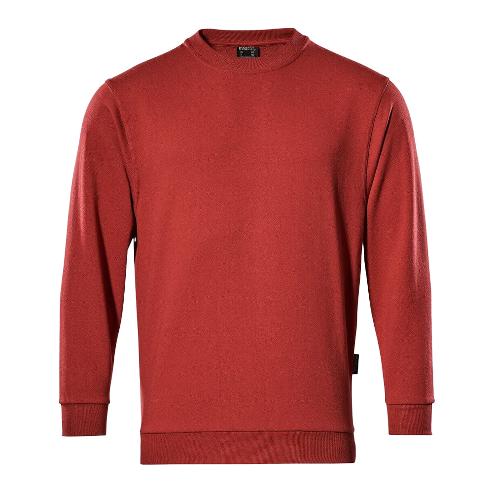 Red - Front - Mascot Mens Crossover Caribien Sweatshirt