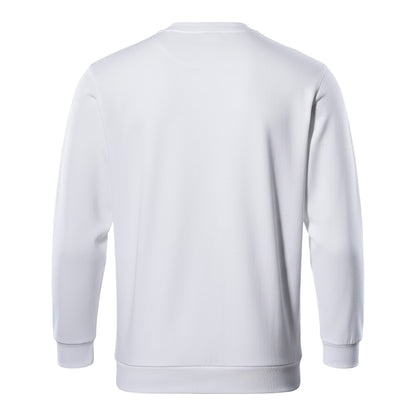 White - Back - Mascot Mens Crossover Caribien Sweatshirt