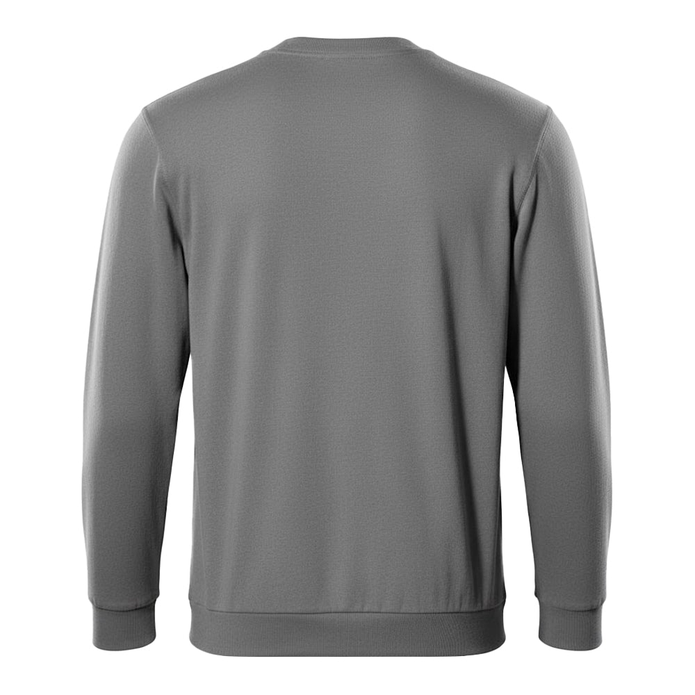 Anthracite - Back - Mascot Mens Crossover Caribien Sweatshirt