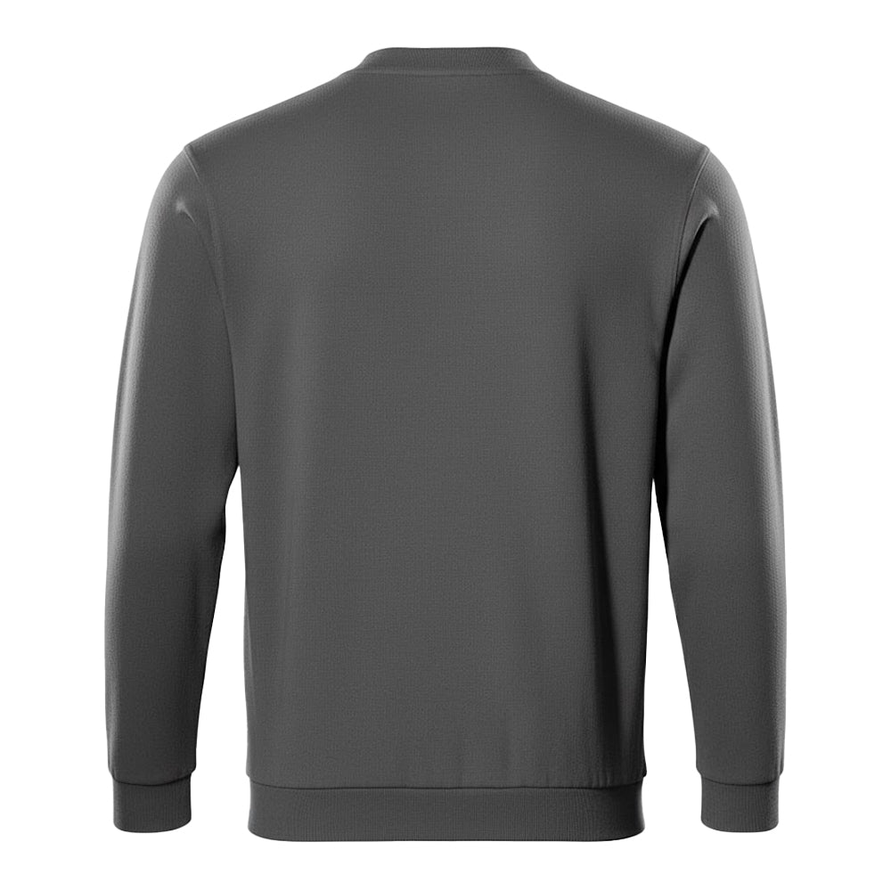 Dark Anthracite - Back - Mascot Mens Crossover Caribien Sweatshirt