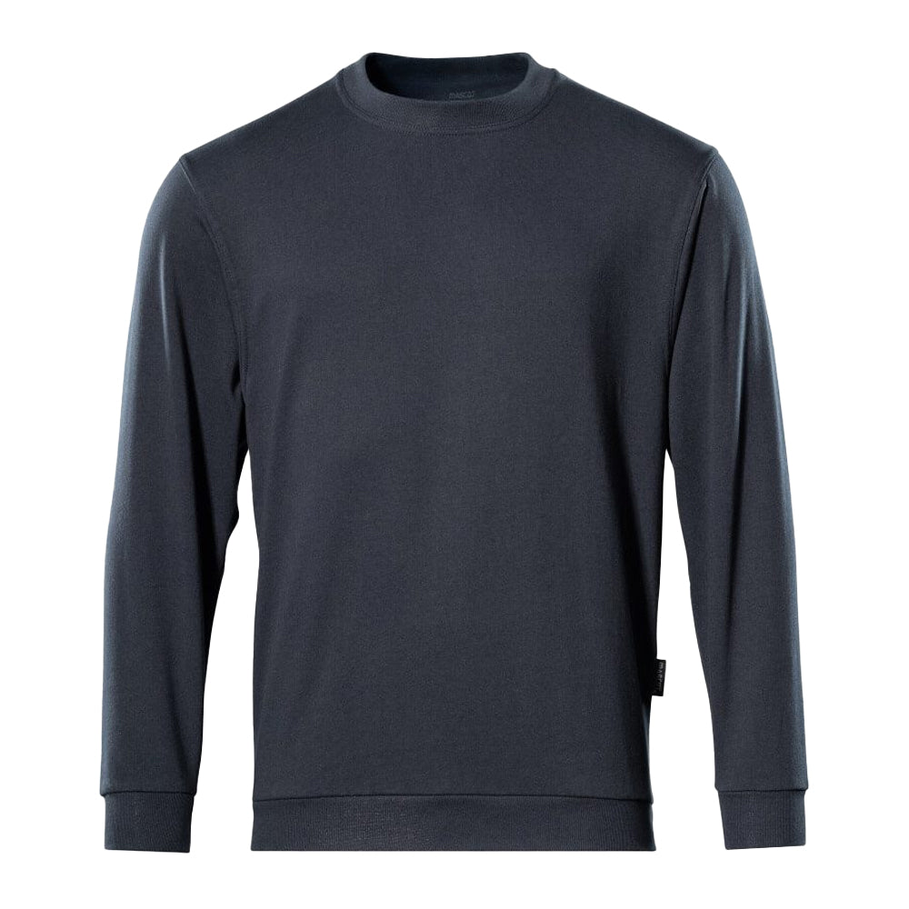 Dark Navy - Front - Mascot Mens Crossover Caribien Sweatshirt