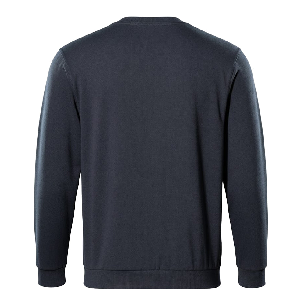 Dark Navy - Back - Mascot Mens Crossover Caribien Sweatshirt