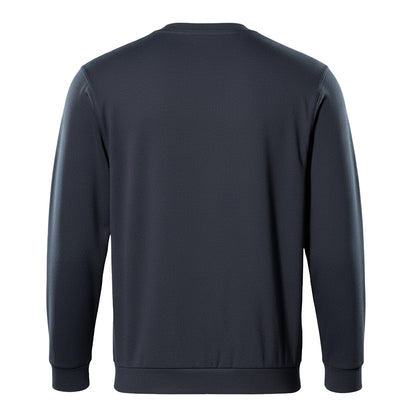 Dark Navy - Back - Mascot Mens Crossover Caribien Sweatshirt