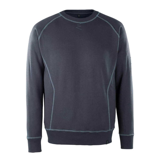 Dark Navy - Front - Mascot Mens Multisafe Horgen Sweatshirt