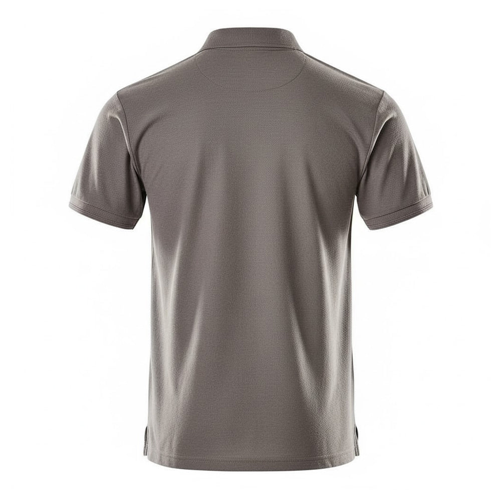 Anthracite - Back - Mascot Mens Borneo Crossover Polo Shirt