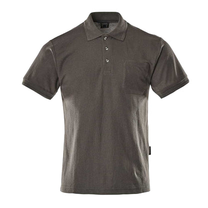 Dark Anthracite - Front - Mascot Mens Borneo Crossover Polo Shirt