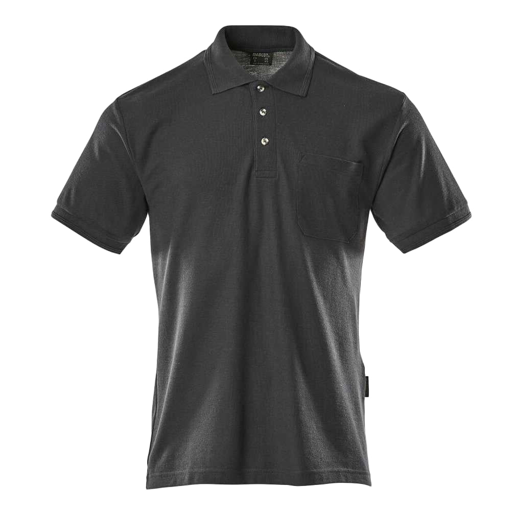 Dark Navy - Front - Mascot Mens Borneo Crossover Polo Shirt