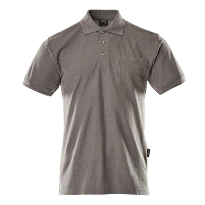 Anthracite - Front - Mascot Mens Borneo Crossover Polo Shirt