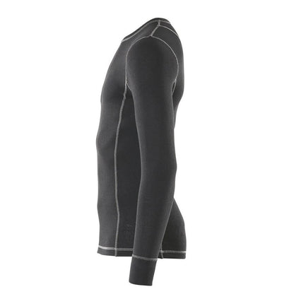 Black - Back - Mascot Mens Crossover Logrono Base Layer Top