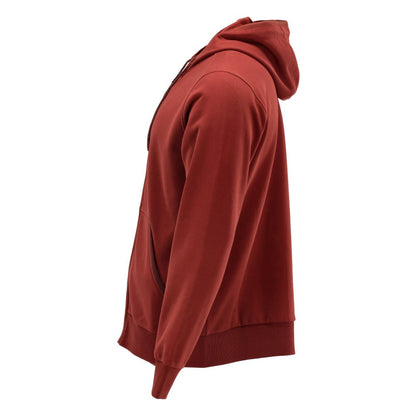 Autumn Red - Lifestyle - Mascot Unisex Adult Plain Full Zip Hoodie