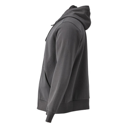 Stone Grey - Lifestyle - Mascot Unisex Adult Plain Full Zip Hoodie