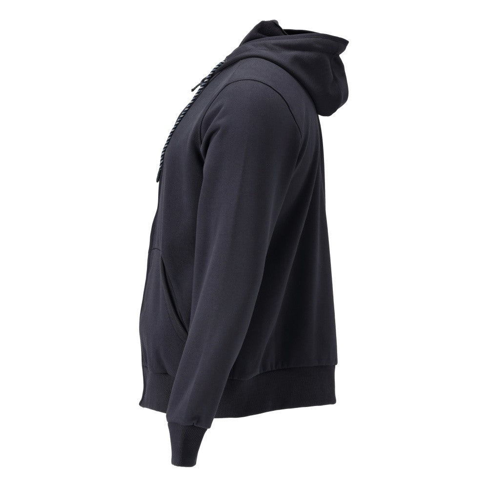 Dark Navy - Lifestyle - Mascot Unisex Adult Plain Full Zip Hoodie