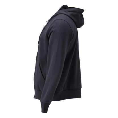Dark Navy - Lifestyle - Mascot Unisex Adult Plain Full Zip Hoodie