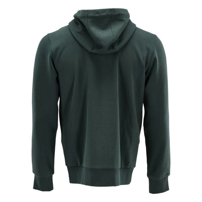 Forest Green - Back - Mascot Unisex Adult Plain Full Zip Hoodie