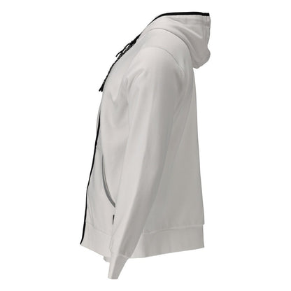 White - Lifestyle - Mascot Unisex Adult Plain Full Zip Hoodie