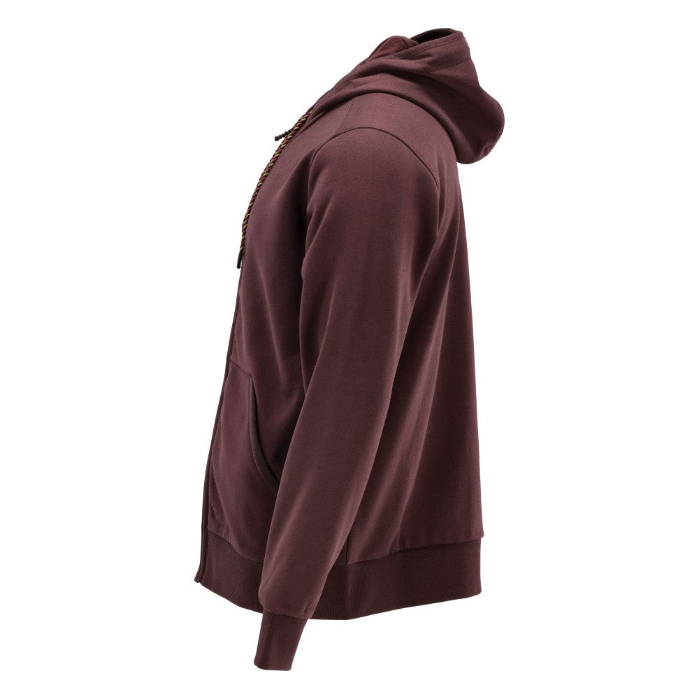 Bordeaux - Lifestyle - Mascot Unisex Adult Plain Full Zip Hoodie