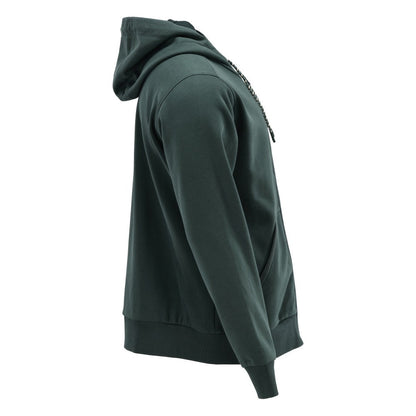 Forest Green - Side - Mascot Unisex Adult Plain Full Zip Hoodie