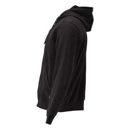 Black - Lifestyle - Mascot Unisex Adult Plain Full Zip Hoodie