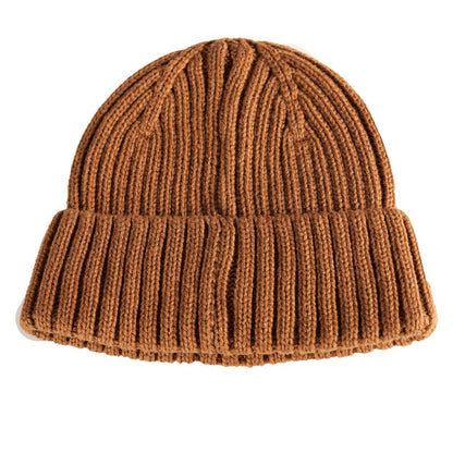 Nut Brown - Front - Mascot Plain Beanie