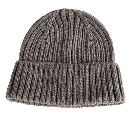 Stone Grey - Front - Mascot Plain Beanie