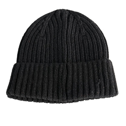 Black - Front - Mascot Plain Beanie