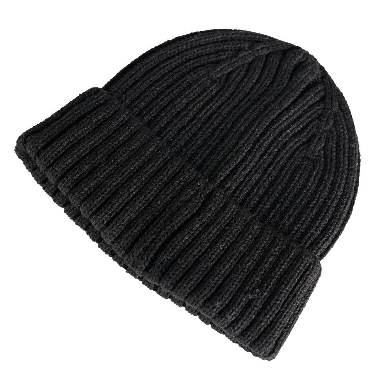 Black - Back - Mascot Plain Beanie