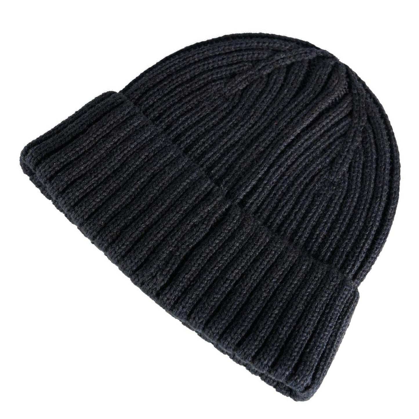 Dark Navy - Back - Mascot Plain Beanie