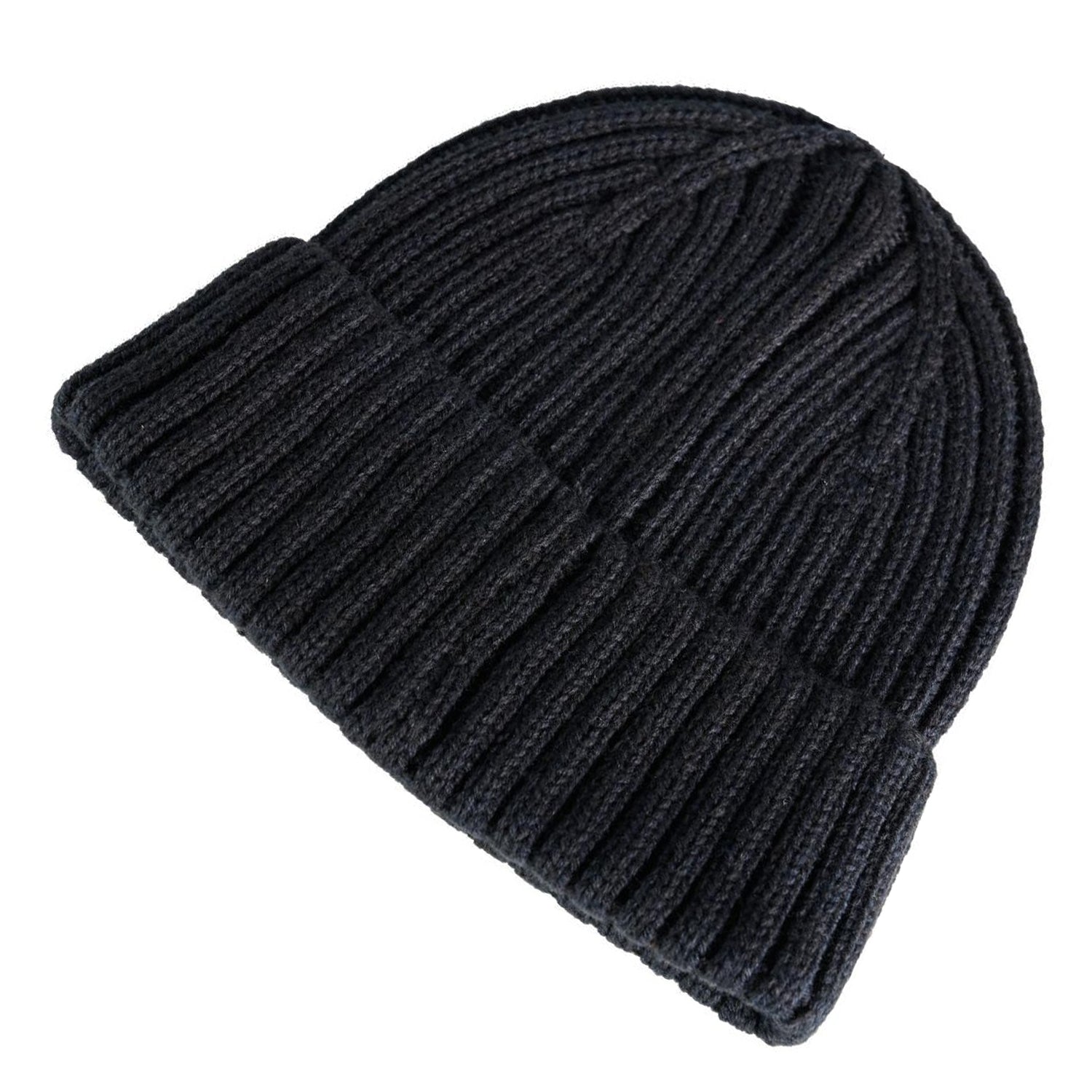Dark Navy - Back - Mascot Plain Beanie
