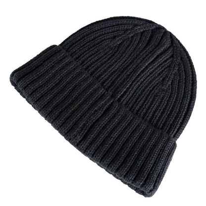 Dark Navy - Back - Mascot Plain Beanie