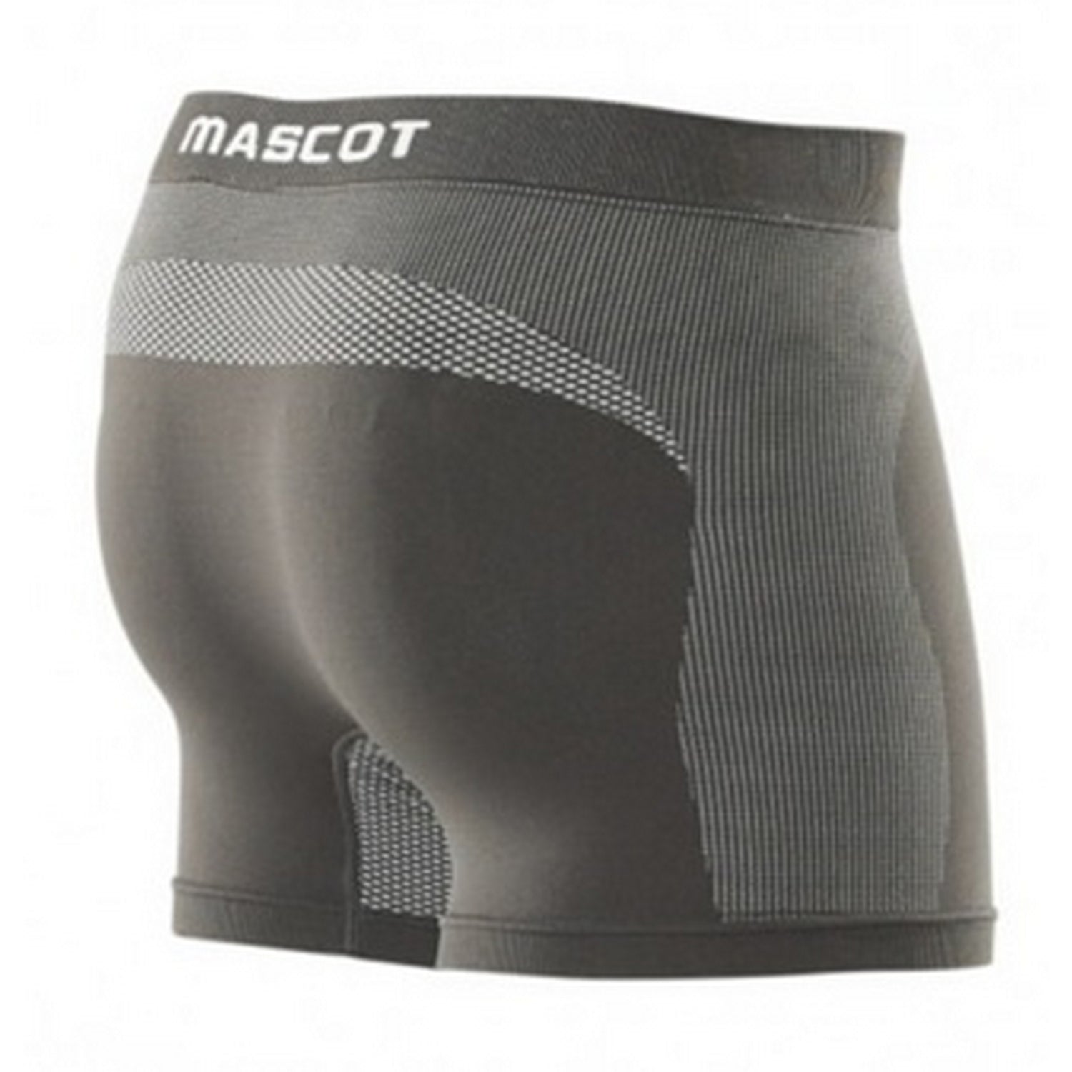 Dark Anthracite - Side - Mascot Unisex Adult Lagoa Crossover Bamboo Boxer Shorts