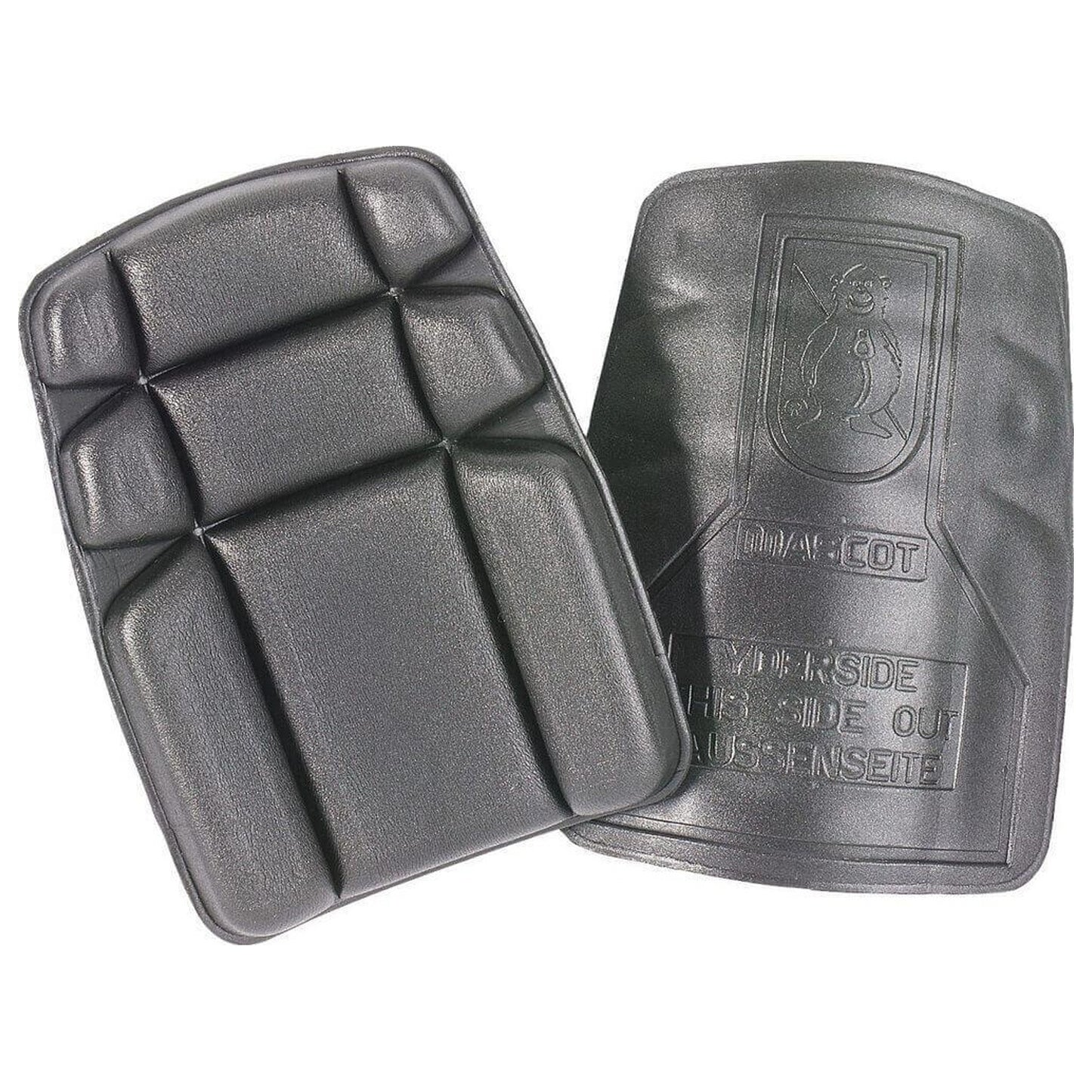 Grey - Back - Mascot Knee Pads