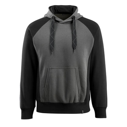 Dark Anthracite-Black - Front - Mascot Mens Unique Regensburg Hoodie