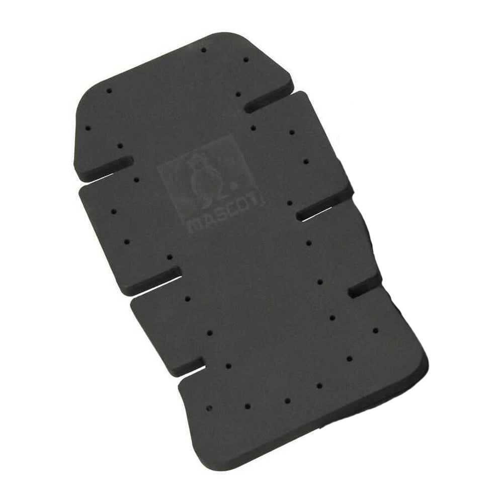 Black - Front - Mascot Unisex Adult Complete Likasi Logo Knee Pads (Pack of 2)