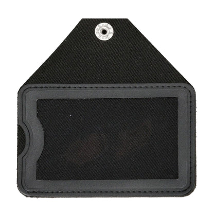 Black - Front - Mascot Complete ID Card Holder
