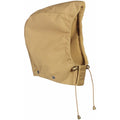 Khaki - Front - Mascot Unisex Adult Complete MacKay Detachable Hood