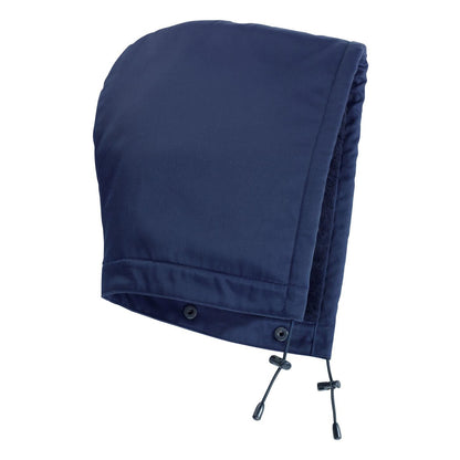 Navy - Front - Mascot Unisex Adult Complete MacKenzie Detachable Hood