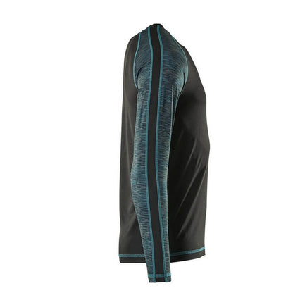Black - Side - Mascot Mens Advanced Long-Sleeved Base Layer Top